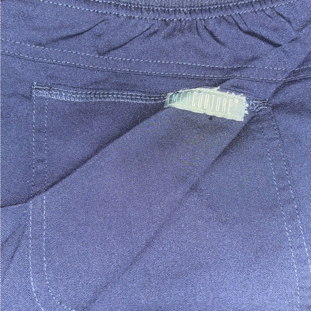 Med Couture navy scrubs
